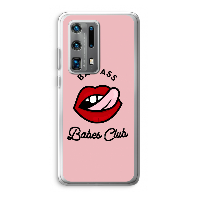 Badass Babes Club: Huawei P40 Pro Plus Transparant Hoesje
