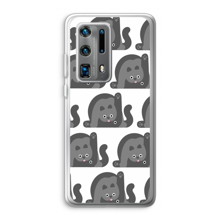 Cats: Huawei P40 Pro Plus Transparant Hoesje