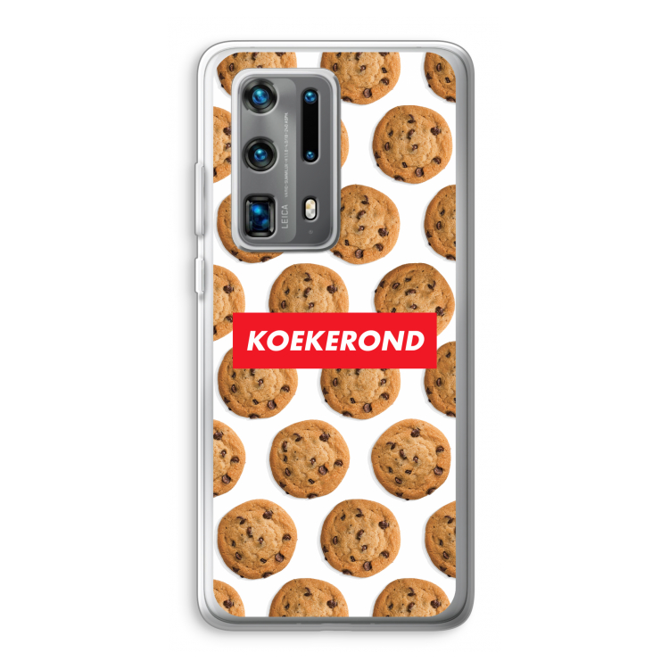 Koekerond: Huawei P40 Pro Plus Transparant Hoesje