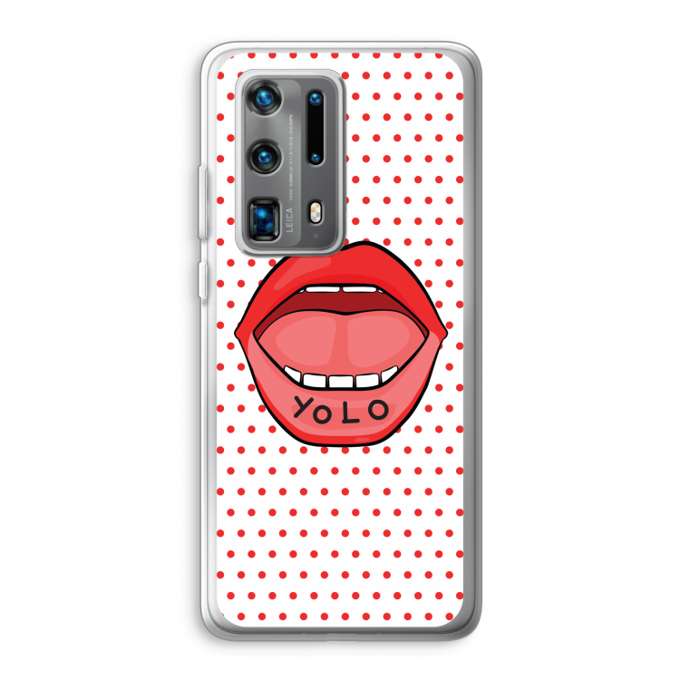 Yolo Denise: Huawei P40 Pro Plus Transparant Hoesje