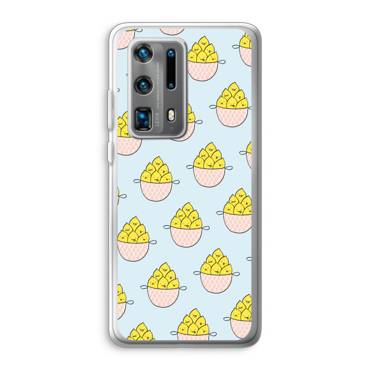 Citroenen: Huawei P40 Pro Plus Transparant Hoesje