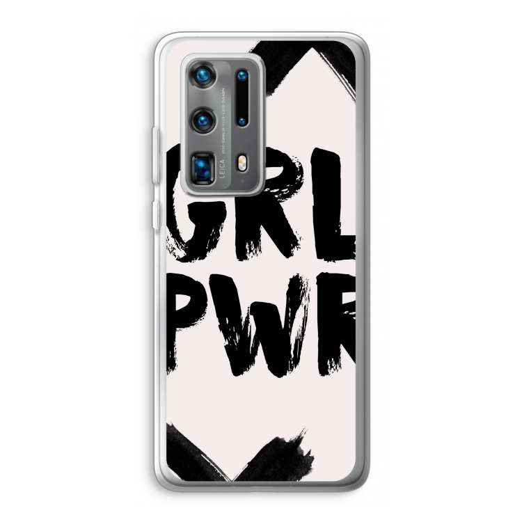 Girl Power #2: Huawei P40 Pro Plus Transparant Hoesje