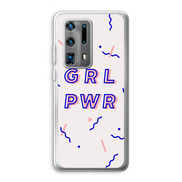 GRL PWR: Huawei P40 Pro Plus Transparant Hoesje