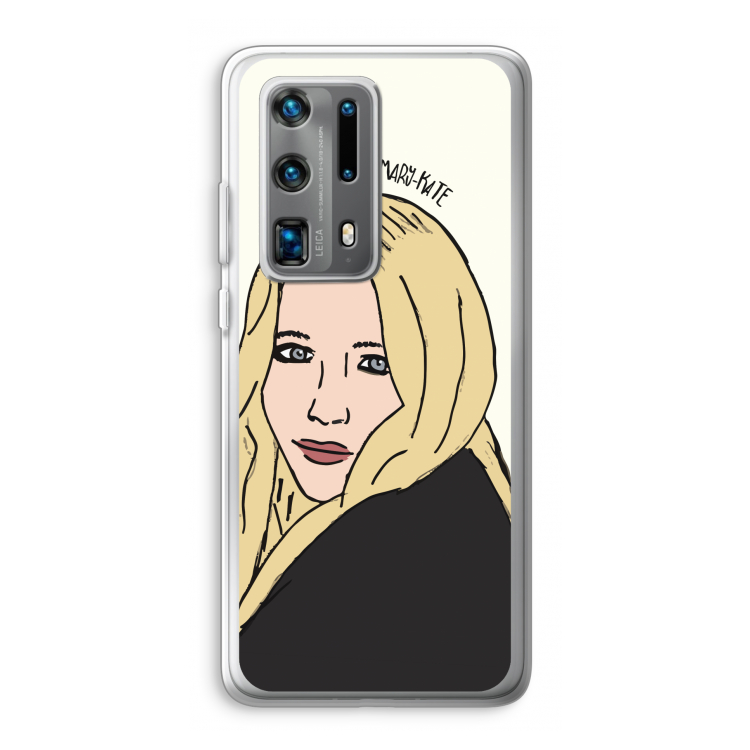 Mary Kate: Huawei P40 Pro Plus Transparant Hoesje