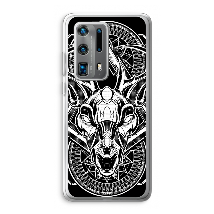 Oh Deer: Huawei P40 Pro Plus Transparant Hoesje