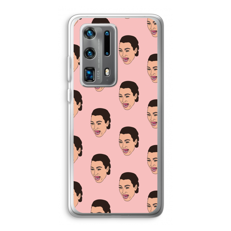 Ugly Cry Call: Huawei P40 Pro Plus Transparant Hoesje