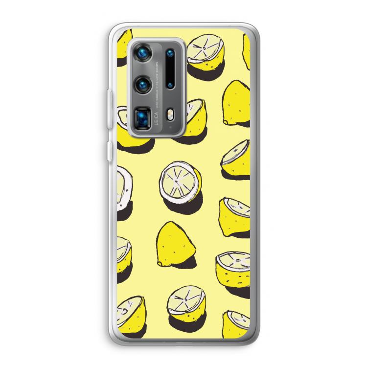 When Life Gives You Lemons...: Huawei P40 Pro Plus Transparant Hoesje