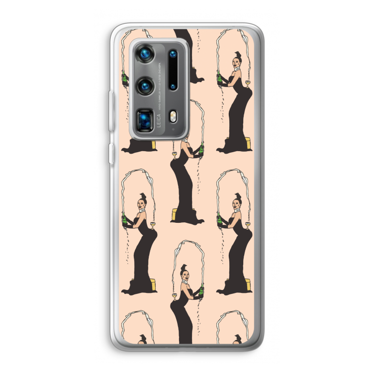 Pop Some Kim: Huawei P40 Pro Plus Transparant Hoesje