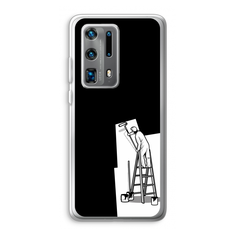 Musketon Painter: Huawei P40 Pro Plus Transparant Hoesje