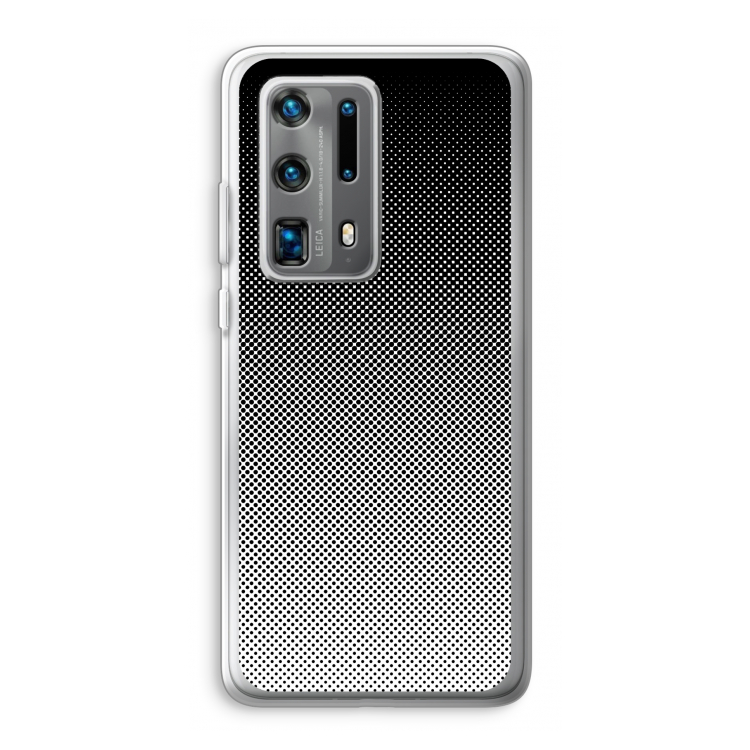 Musketon Halftone: Huawei P40 Pro Plus Transparant Hoesje