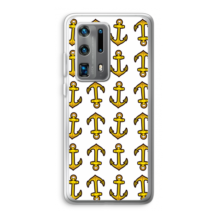 Musketon Anchor: Huawei P40 Pro Plus Transparant Hoesje