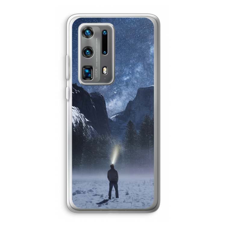 Wanderlust: Huawei P40 Pro Plus Transparant Hoesje