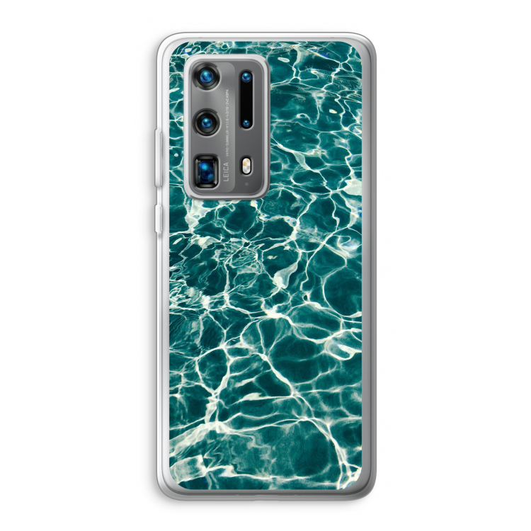 Weerkaatsing water: Huawei P40 Pro Plus Transparant Hoesje