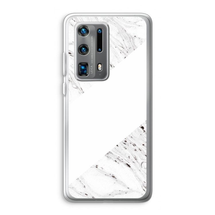 Biggest stripe: Huawei P40 Pro Plus Transparant Hoesje