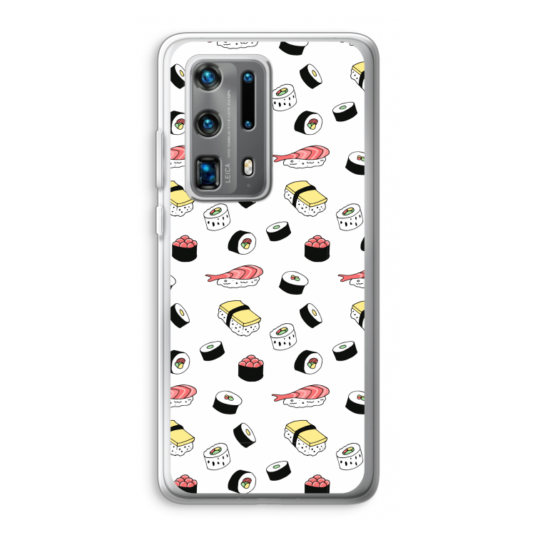 Sushi time: Huawei P40 Pro Plus Transparant Hoesje