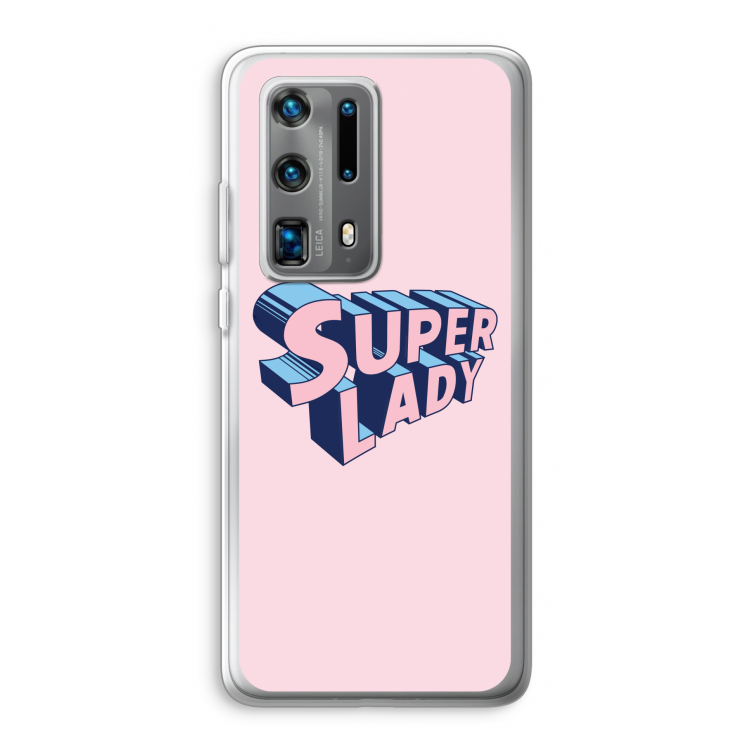 Superlady: Huawei P40 Pro Plus Transparant Hoesje