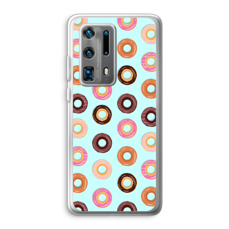 Donuts: Huawei P40 Pro Plus Transparant Hoesje