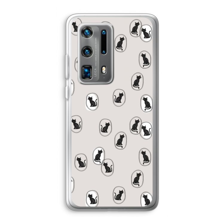 Miauw: Huawei P40 Pro Plus Transparant Hoesje