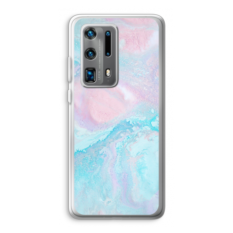 Fantasie pastel: Huawei P40 Pro Plus Transparant Hoesje