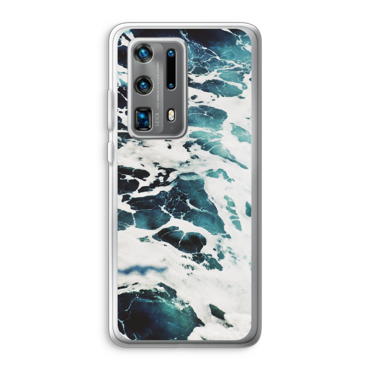 Golven: Huawei P40 Pro Plus Transparant Hoesje