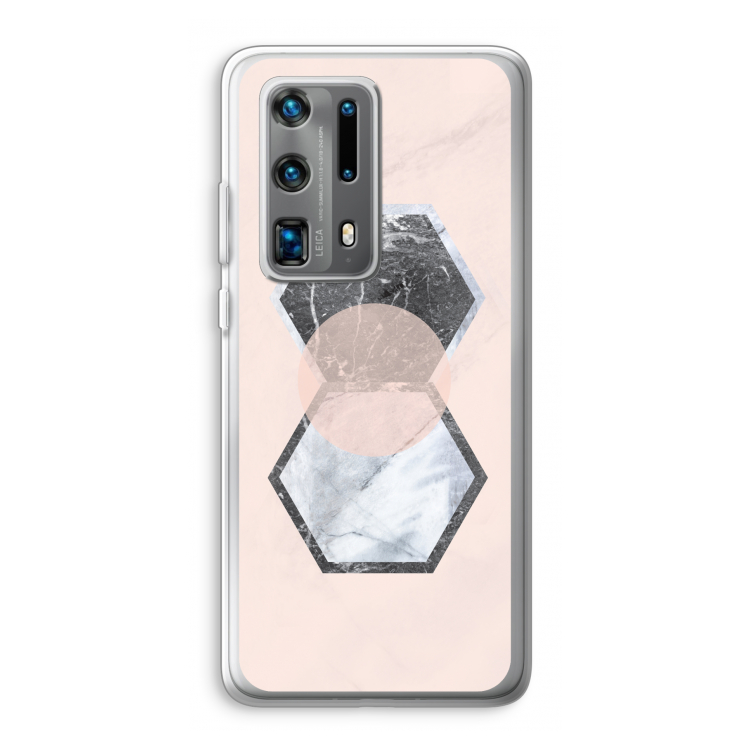 Creatieve toets: Huawei P40 Pro Plus Transparant Hoesje