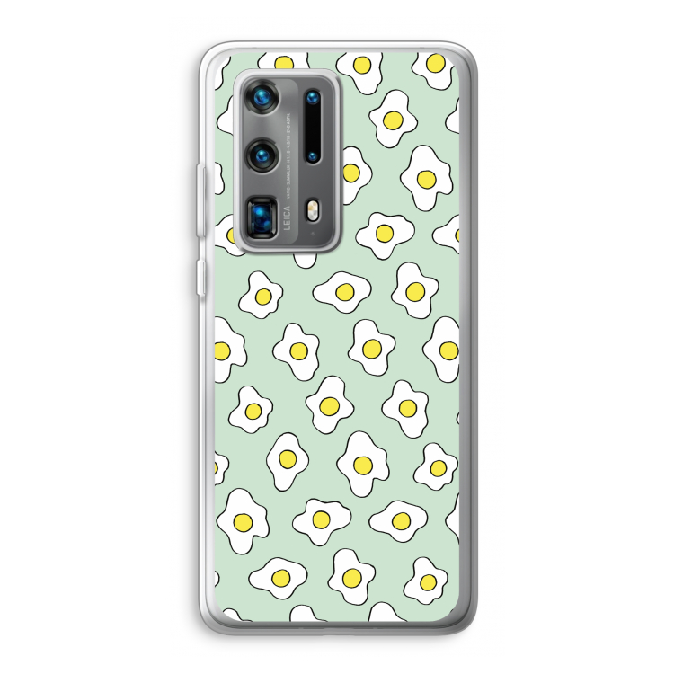 Spiegeleitjes: Huawei P40 Pro Plus Transparant Hoesje