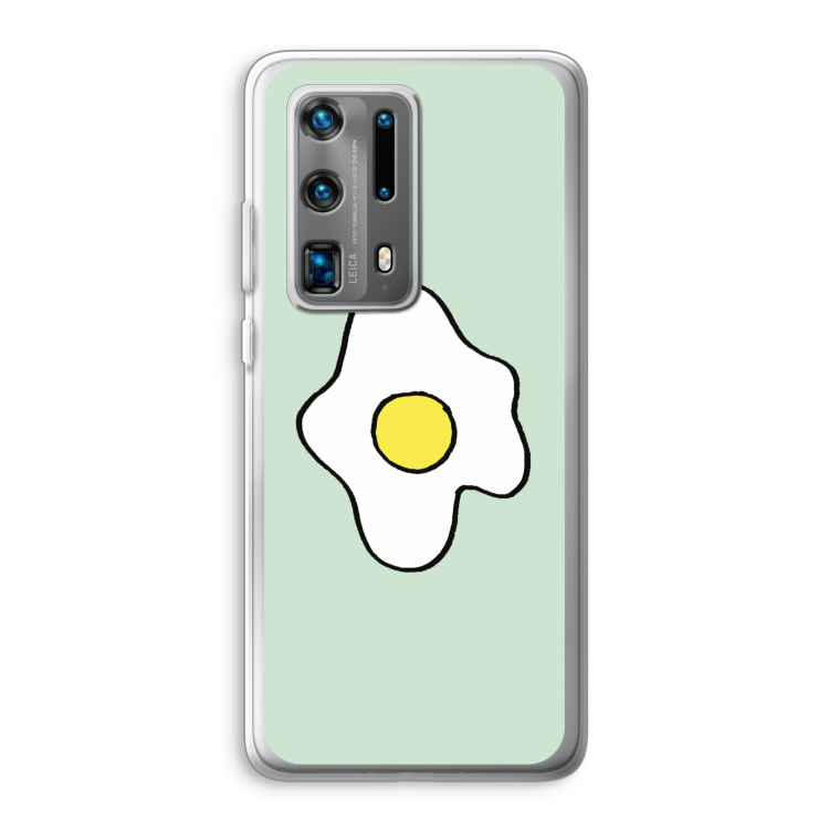 Spiegelei: Huawei P40 Pro Plus Transparant Hoesje