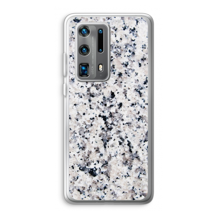 Gespikkelde marmer: Huawei P40 Pro Plus Transparant Hoesje