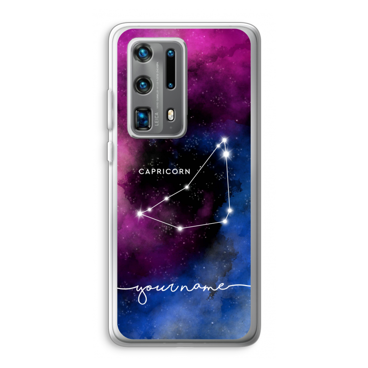 Sterrenbeeld - Donker: Huawei P40 Pro Plus Transparant Hoesje