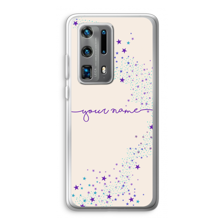 Sterren: Huawei P40 Pro Plus Transparant Hoesje