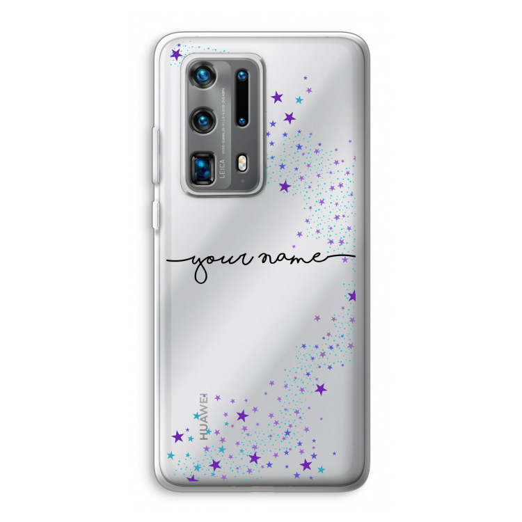 Sterren: Huawei P40 Pro Plus Transparant Hoesje