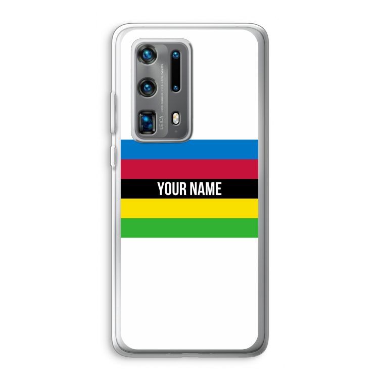 WK Wielrennen: Huawei P40 Pro Plus Transparant Hoesje