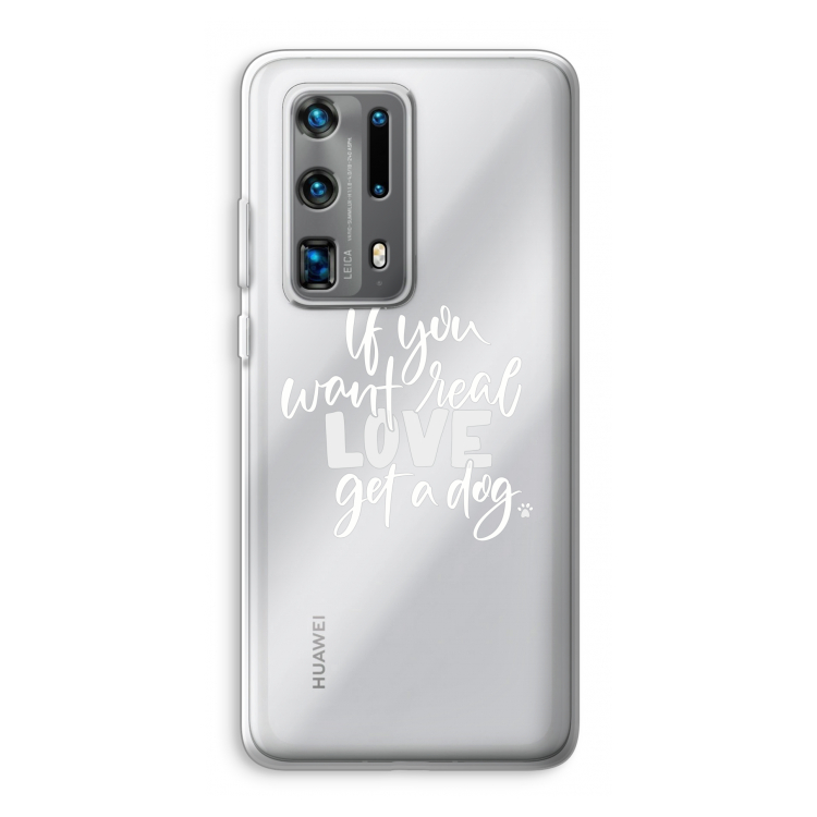 Partner in crime: Huawei P40 Pro Plus Transparant Hoesje