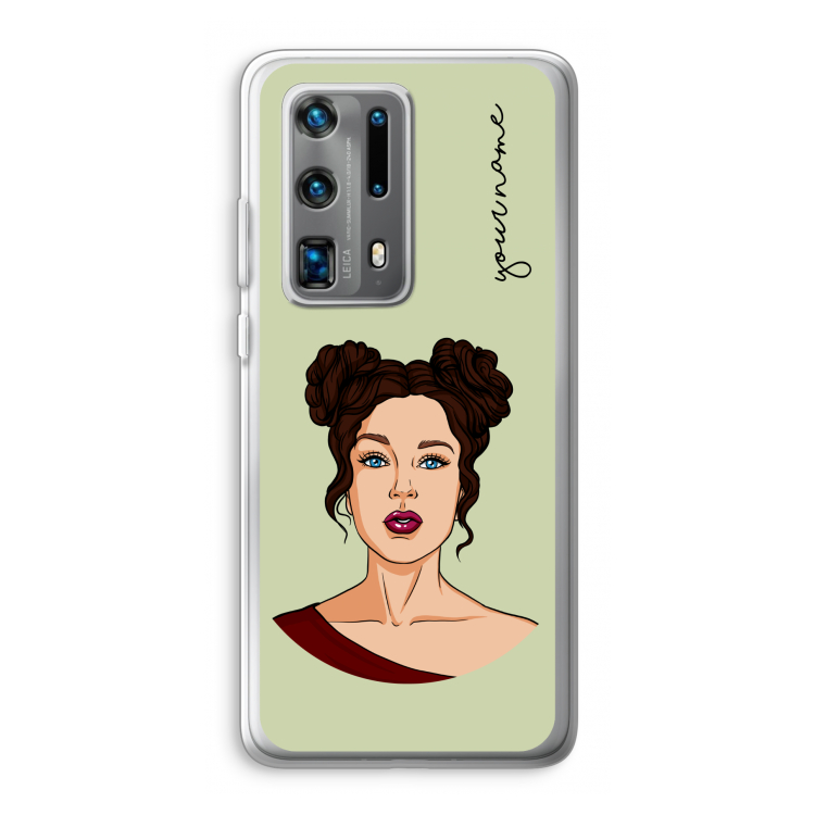 Pop-Art Creator: Huawei P40 Pro Plus Transparant Hoesje