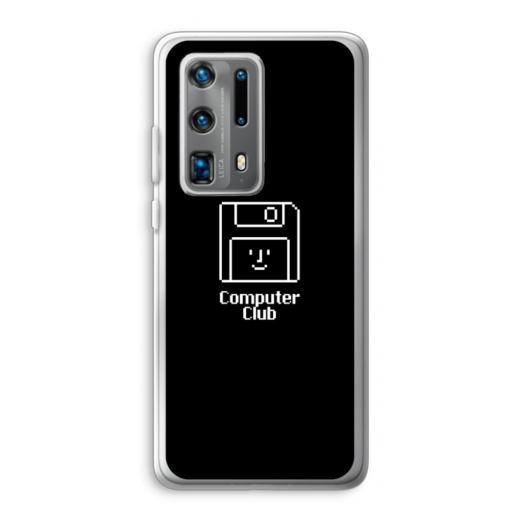 Hello: Huawei P40 Pro Plus Transparant Hoesje