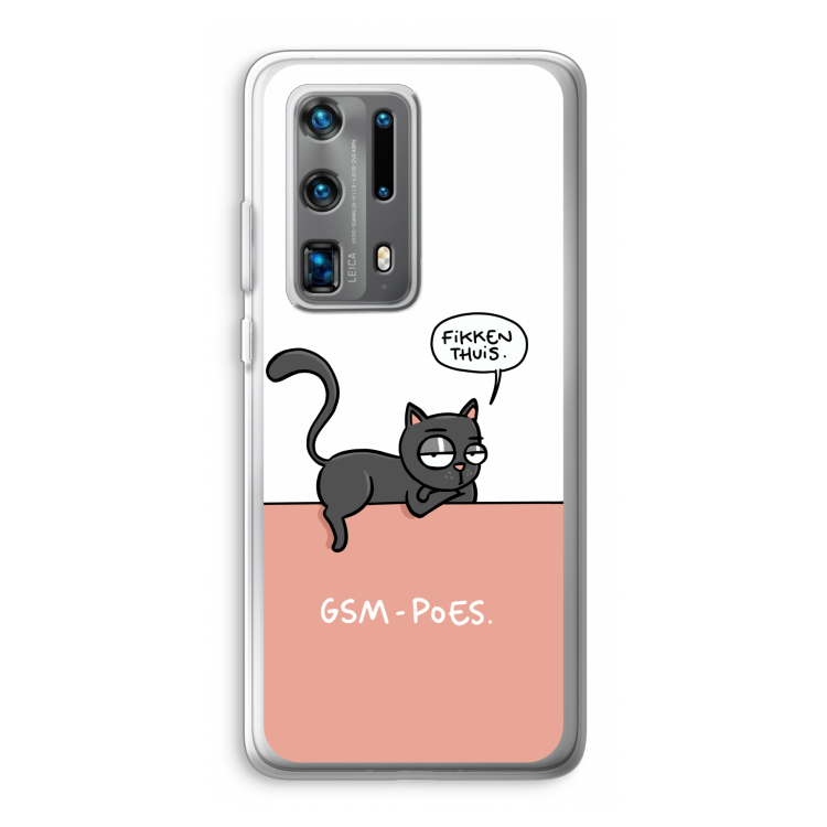 GSM poes: Huawei P40 Pro Plus Transparant Hoesje