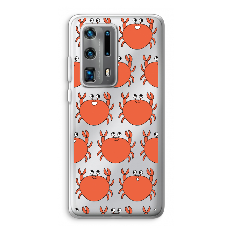 Krab: Huawei P40 Pro Plus Transparant Hoesje