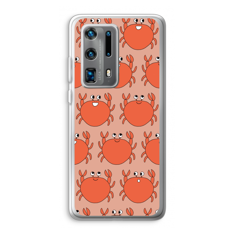 Krab: Huawei P40 Pro Plus Transparant Hoesje