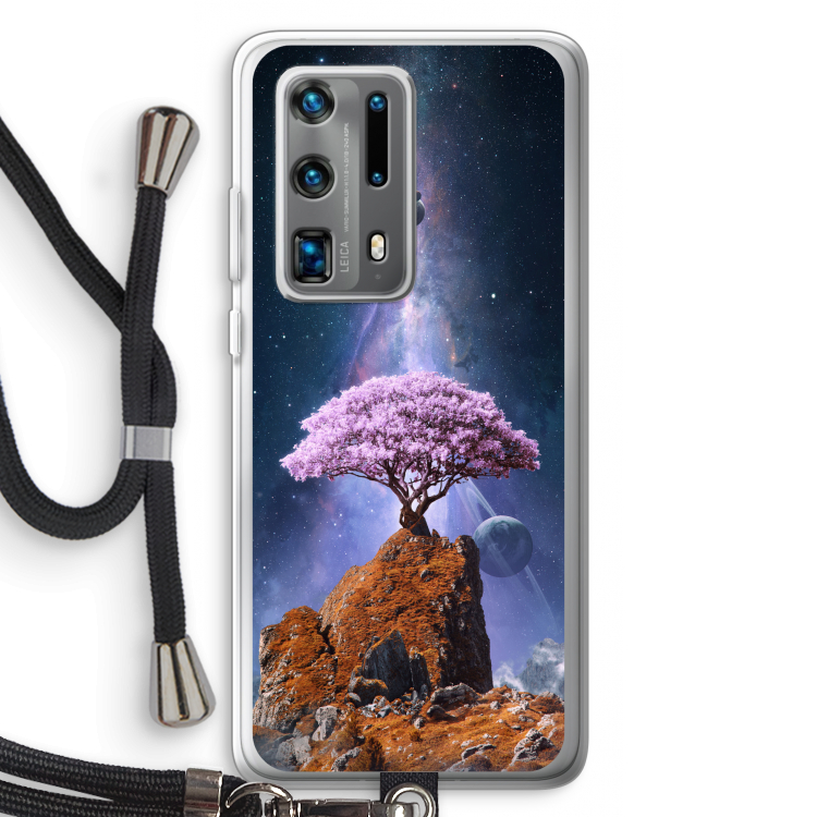Ambition: Huawei P40 Pro Plus Transparant Hoesje met koord