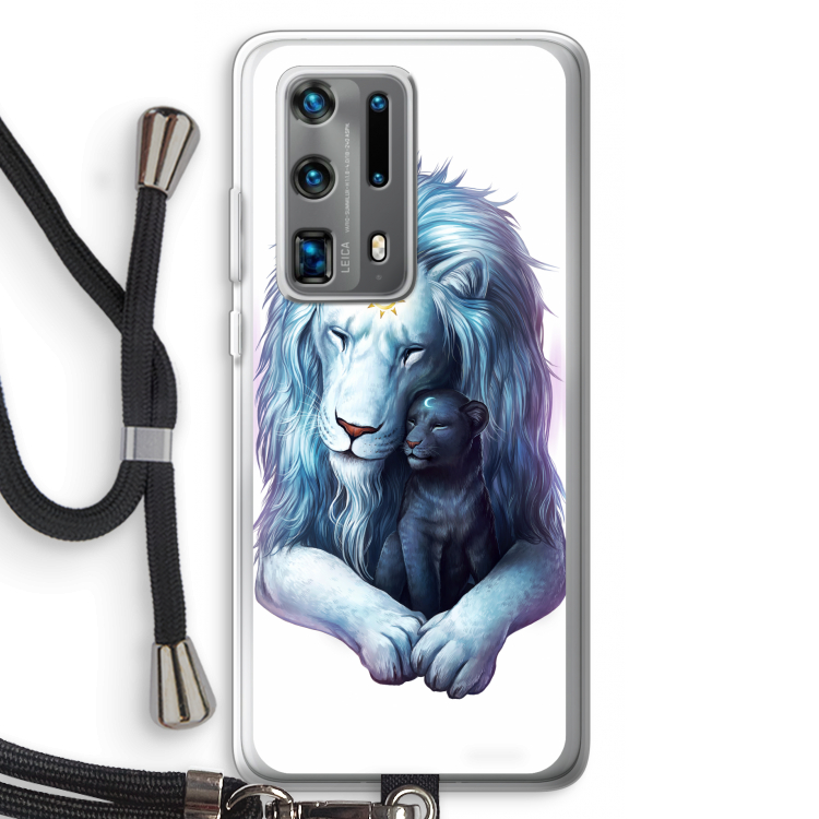 Child Of Light: Huawei P40 Pro Plus Transparant Hoesje met koord