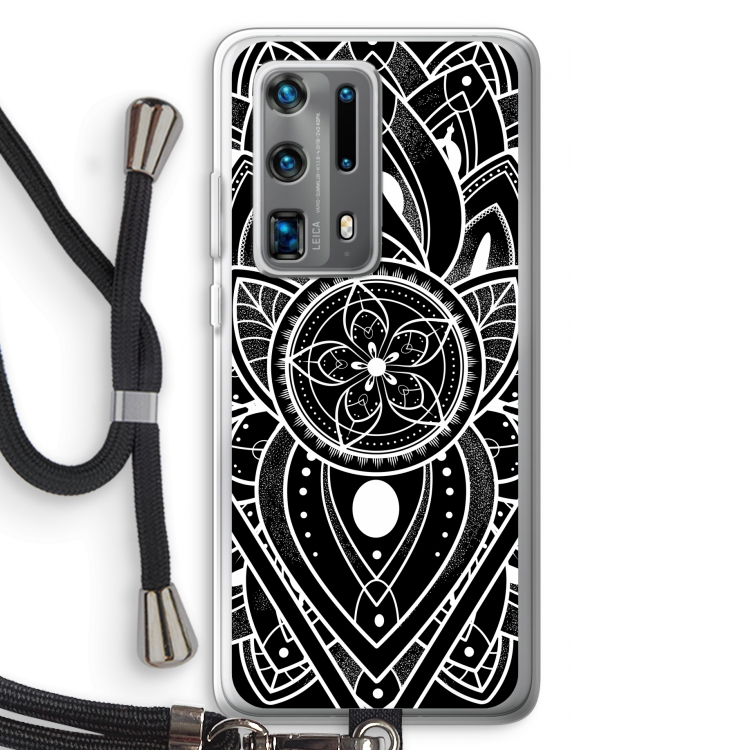 It's Complicated: Huawei P40 Pro Plus Transparant Hoesje met koord