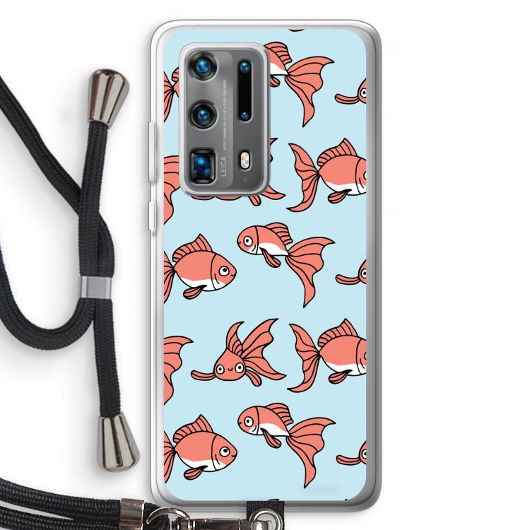Blub: Huawei P40 Pro Plus Transparant Hoesje met koord