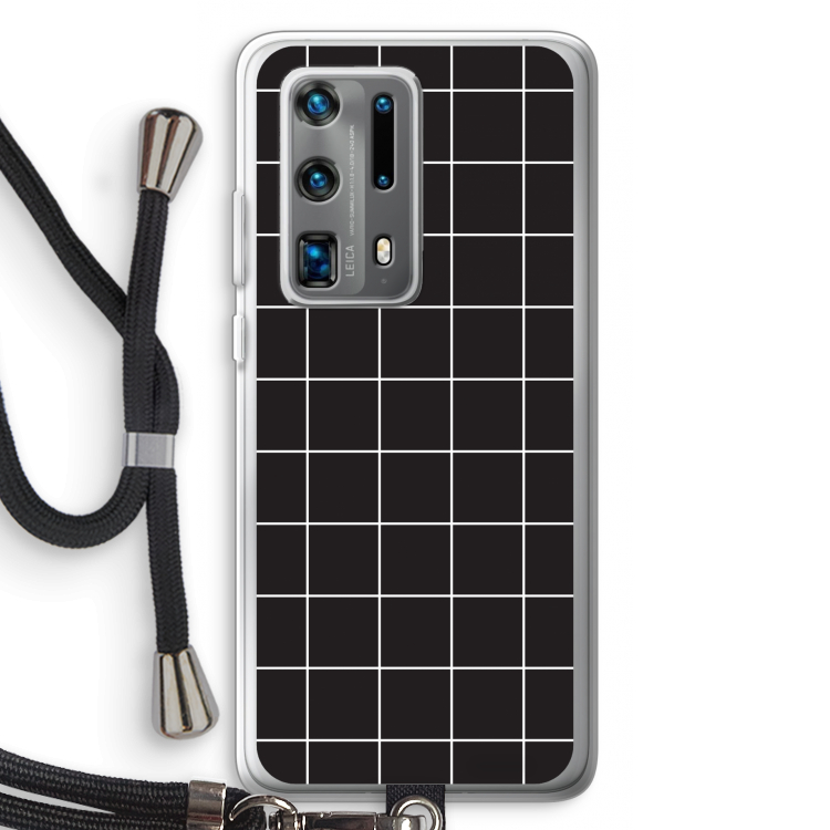 Rooster 2: Huawei P40 Pro Plus Transparant Hoesje met koord
