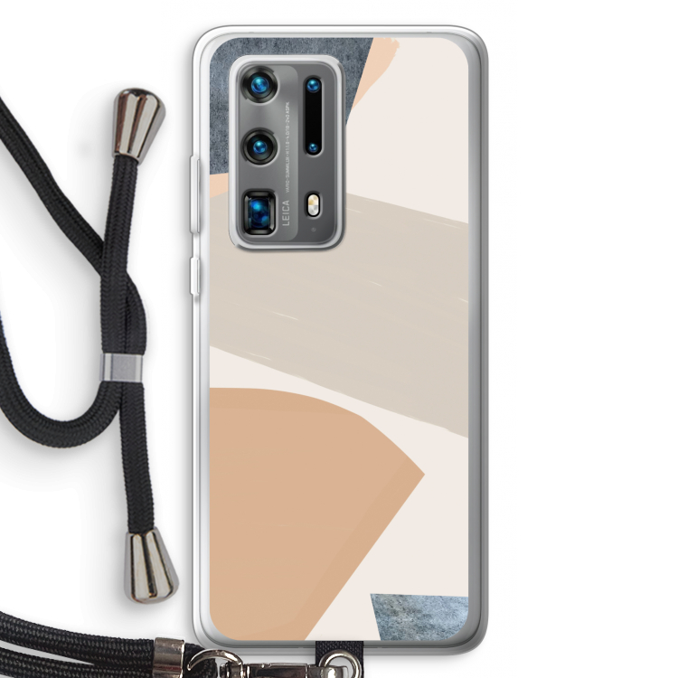 Formo: Huawei P40 Pro Plus Transparant Hoesje met koord