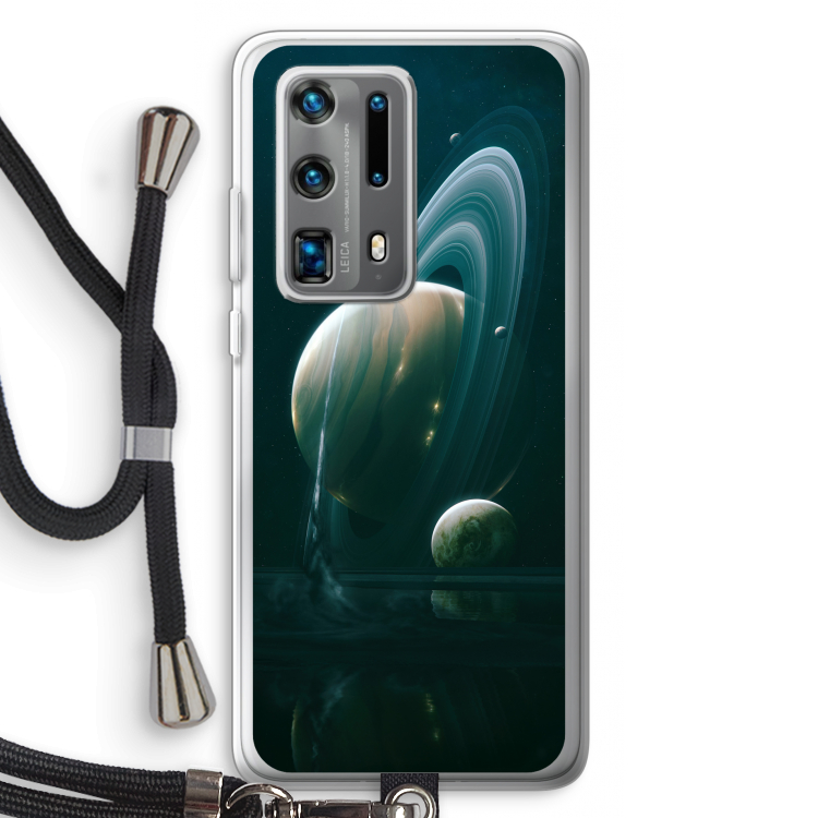 Mercurius: Huawei P40 Pro Plus Transparant Hoesje met koord