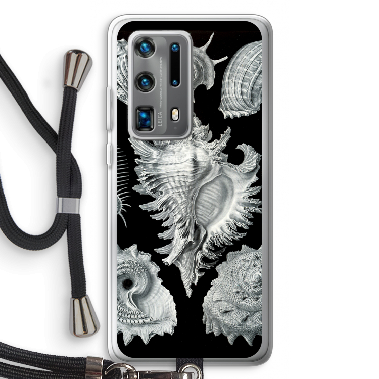 Haeckel Prosobranchia: Huawei P40 Pro Plus Transparant Hoesje met koord