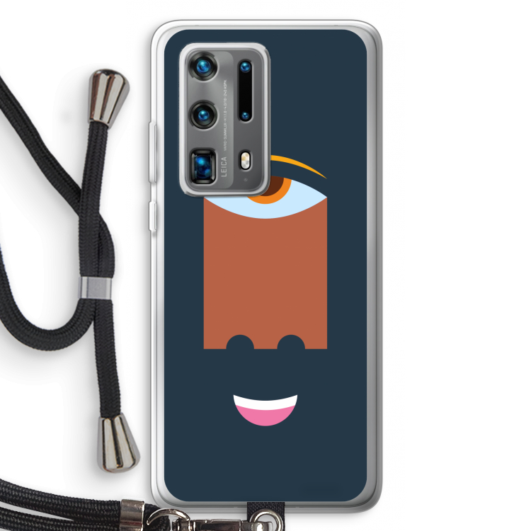 Mono M: Huawei P40 Pro Plus Transparant Hoesje met koord