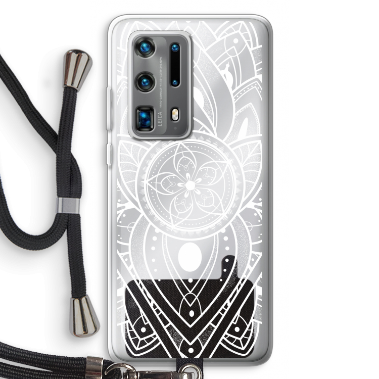 It's Complicated: Huawei P40 Pro Plus Transparant Hoesje met koord