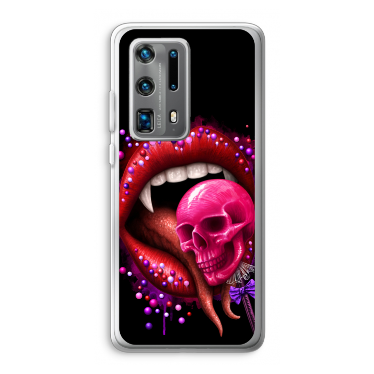 Dodelijk zoet: Huawei P40 Pro Plus Transparant Hoesje