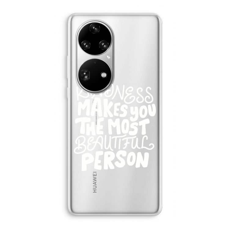 The prettiest: Huawei P50 Pro Transparant Hoesje